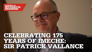 Celebrating 175 Years of IMechE Sir Patrick Vallance Interview [upl. by Ahsem826]