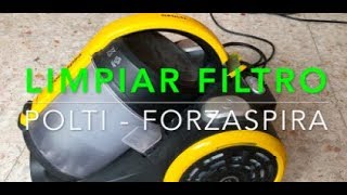 Limpiar Filtro  Polti Forzaspira [upl. by Laen]