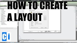 AutoCAD How to Create Layouts  New Layout Tutorial [upl. by Ssenav]