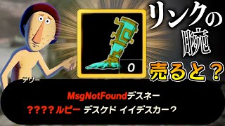 リンクの腕（バグアイテム）を売るとどうなる？カオス過ぎるクリア後の世界がやばい【ゼルダの伝説ティアーズオブザキングダム】【Totk】 [upl. by Rehtul]