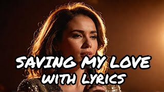 Covering Saving All My Love for You with Lyrics [upl. by Eriuqs263]