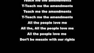 quotTeach Me The Amendmentsquot  The Bill Of Rights [upl. by Mohandas]