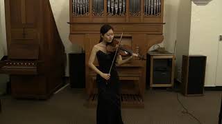 Ji Won Song plays Bach Partita No 3 quotLourequot [upl. by Ozzie]