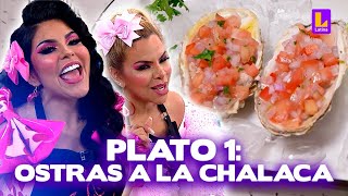 El Gran Chef Famosos PROGRAMA 5 de febrero  Plato uno Ostras a la Chalaca  LATINA EN VIVO [upl. by Julianna]