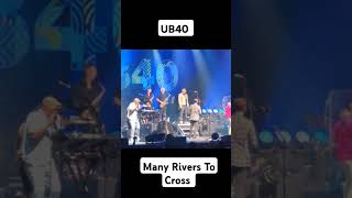 UB40  Many Rivers To Cross Live concertub40music melbourneub45reggae livemusicalicampbell [upl. by Alyek268]