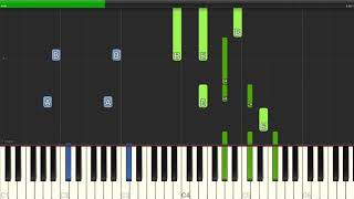 Giacomo Puccini  Quando Men Vo Musettas Waltz  Piano Backing Track Tutorials  Karaoke [upl. by Liman]