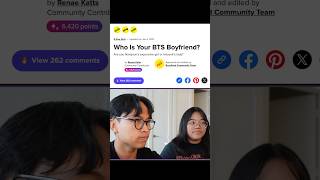 FINDING OUT MY BTS BF 😭💜 kpop bts buzzfeed [upl. by Richel]