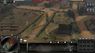 Coh 2 Wikinger Mod PvP 42  4v4  Panzergrenadier vs Guards Tank [upl. by Eidnil207]