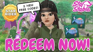 2 NEW WORKING CODES FREE STAR RIDER amp FREE ITEMS IN STAR STABLE 😍 [upl. by Grimes364]