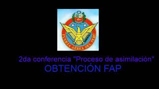 Escuela de Oficiales FAP 2018  Conferencia de Asimilación [upl. by Andriette]