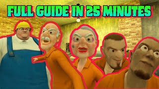 Grandpa and Granny 3  Death Hospital Full gameplay  Guide in 25 minutes  Ghost Mode [upl. by Corey452]