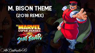 Marvel Super Heroes vs Street Fighter  M Bison Theme 2018 Remix [upl. by Aerdnael]