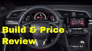 2019 Honda Civic Si Sedan 6MT HFP  Build amp Price Review Gallery Colors Interior Features [upl. by Brinkema]