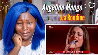 Angelina Mango  quotLa rondinequot Sanremo 2024 REACTION [upl. by Nommad]