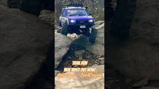 Rc Crawler LC80 Toyota LandCruiser Trail Run fcx10 offroad rccrawl wplrc lc80 [upl. by Anelle]