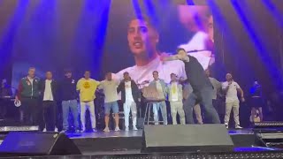 MELENDI CANTA EL HIMNO DEL REAL OVIEDO CON LOS JUGADORES 16092024 [upl. by Peggi]