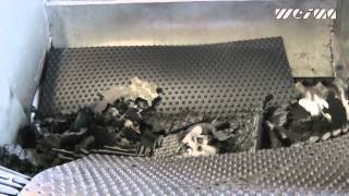 WEIMA Shredder Spider 1500 H  Gummi Matten  rubber mats [upl. by Ettegroeg]