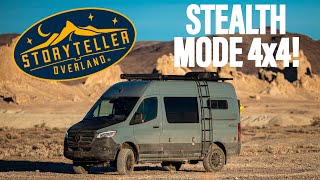 STORYTELLER OVERLAND STEALTH MODE 4x4  SATvan 20 [upl. by Adli]