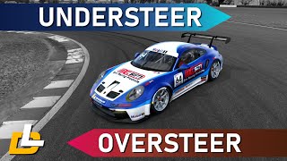 Learn To Control Understeer and Oversteer  The Secret of Sim Racing Success [upl. by Labotsirhc]