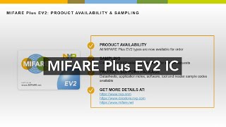 MIFARE Explained I MIFARE Plus EV2 IC [upl. by Yroffej]