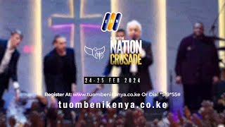 LIVE PASTOR BENNY HINN NAIROBI KENYA 2024  HEALING THE NATION CRUSADE DAY 2 [upl. by Tenaj]