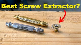 Best Screw Extractor DeWalt Vs Speed Out Screw Extraction Set Which One Wins [upl. by Apostles]