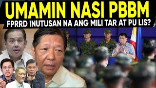 HALA KUMELOS na MILETAR at PULS BigIaang Ut0s ni DUTERTE PBBM Umamin saPublik0 Ub0s ang Pund0 [upl. by Britney]