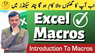 Introduction To Macros  Macros In Excel Fully Explained  Excel Tips 2024 [upl. by Royall]