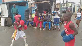 Entertainment Boxing Sparring between World best vs Abdusalam jr [upl. by Laforge]