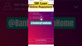 YONO SBI Loan Instalment Repayment  How to Pay SBI Loan EMI Online  YONO SBI Loan Repay [upl. by Valerio]