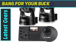 FoMaKo PTZ Camera Bundle Best Setup for Church Worship amp Live Streaming [upl. by Belding670]