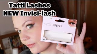 Lash Extensions for beginners  Tatti Lashes 1 Step Press [upl. by Eusoj]