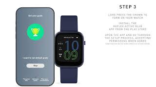 Reflex Active Blue App Android Setup  Series 12 [upl. by Asinla]