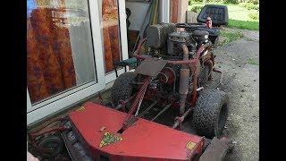 1954 Yazoo 60quot Mower  First Start of 2018 [upl. by Acey]