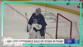 Tampa Bay Lightning owner sells portion of team to group of investors [upl. by Eduam]