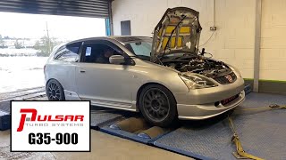 Pulsar G35900  Fully Forged K20A2 EP3  600BHP [upl. by Fisk]