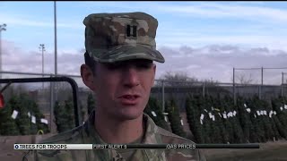 Fort Carson offers free Christmas trees for soldiers [upl. by Camden]