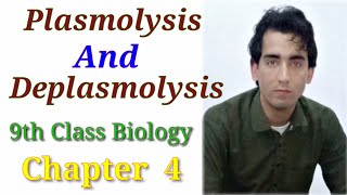 Plasmolysis And Deplasmolysis  Chapter 4  9th Class Biology  Lec 35 [upl. by Lazaruk492]