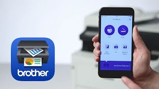 Brother iPrintampScan – OfficeDokumente drucken mit Smartphone und Tablet [upl. by Ydnem]