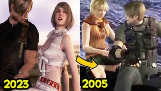 Ashley Flirts With Leon On Jet Ski Scene 2023 VS 2005  Resident Evil 4 Remake 2023 [upl. by Rosmunda]