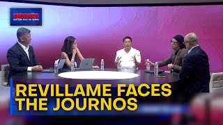 SERYOSONG USAPAN Revillame Faces the Journos [upl. by Alleber]