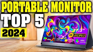 TOP 5 Best Portable Monitor 2024 [upl. by Nets290]