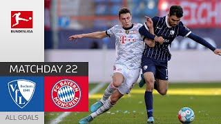 Bochum Shocks Bayern  Bochum  Bayern München 42  All Goals  Matchday 22 – Bundesliga 2122 [upl. by Leahey]