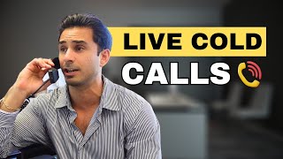 LIVE Cold Calling Commercial Insurance Leads Trucking [upl. by Lorant860]