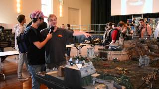 Games Day 2013 KölnGermany  Warhammer 40K Apocalypse Spielplatte [upl. by Adnilym]