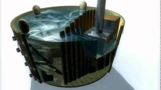 Bains Nordiques dextérieur Spa Scandinave Hot tub [upl. by Nnyleve]