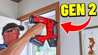 Upgrade To The NEW Milwaukee M18 16ga FUEL Straight Finish Nailer [upl. by Culliton]