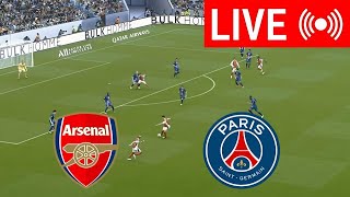 🔴Arsenal vs PSG LIVE  UEFA Champions League 2425  PES 21 Video Simulation And Live Score [upl. by Collins161]