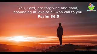 You Lord are forgiving bible quotes christ proverbs thinkcreatelearn [upl. by Aelhsa582]