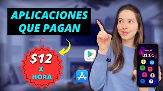 ✅Gana 12 x hora 👉 8 Aplicaciones que Pagan por Usarlas gana dinero en línea desde casa [upl. by Izy543]